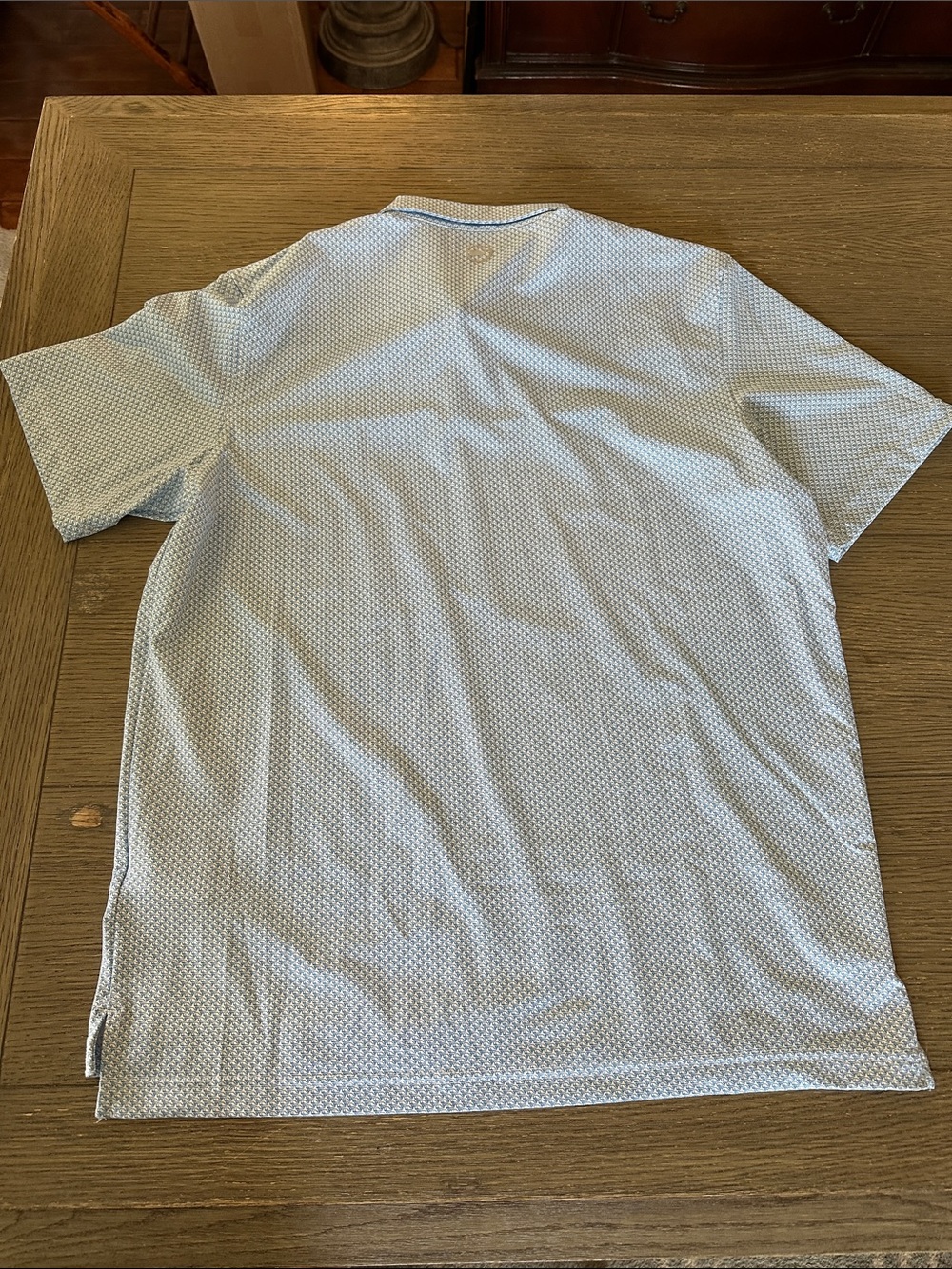 Vineyard Vines On The Go Sankaty Polo blue whale print size L - Picture 9 of 9
